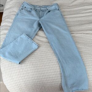 Abercrombie & Fitch Light Blue Mid Rise Jeans